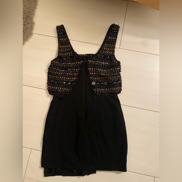 Bebe blade beads dress S - Picture 2 of 5